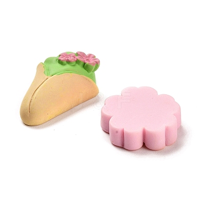 Opaque Resin Imitation Food Cabochons X1-RESI-F045-03M-1