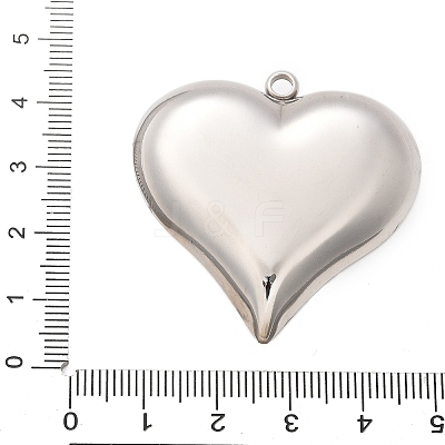 304 Stainless Steel Pendants STAS-Q349-02B-P-1