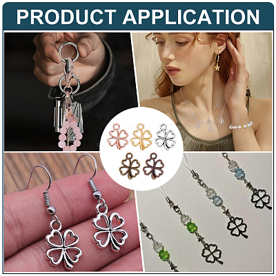 150Pcs 5 Colors Alloy Pendants FIND-PH0023-10-1
