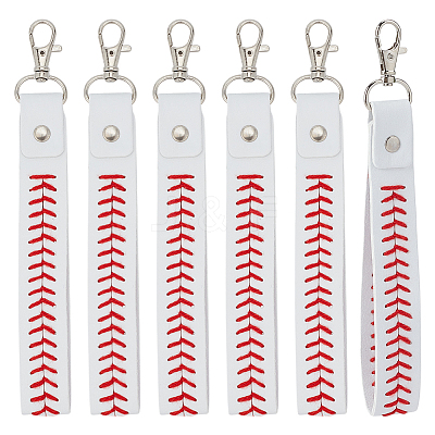 12Pcs Imitation Leather Pendant Decorations KEYC-DR0001-19B-1