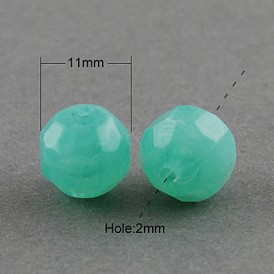 Acrylic Beads SACR-S001-11mm-19-1