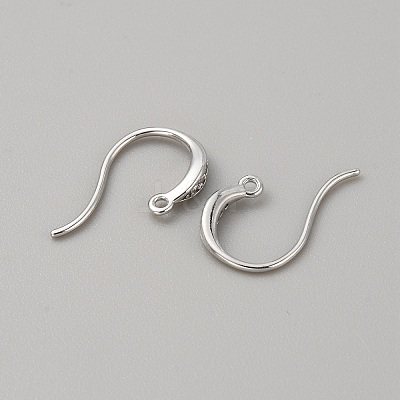 Brass Earring Hooks KK-WH0001-19P-1
