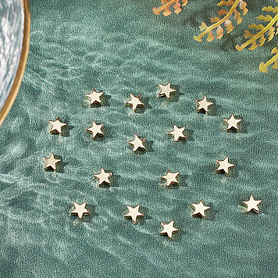 Brass Beads KK-PH0001-26G-1