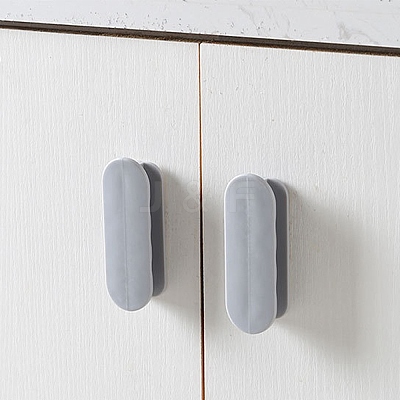 ABS Plastic Self-Stick Instant Cabinet Drawer Handle FIND-WH0053-28B-1
