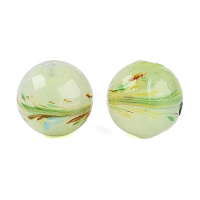 Handmade Lampwork Beads LAMP-T023-02B-08-1