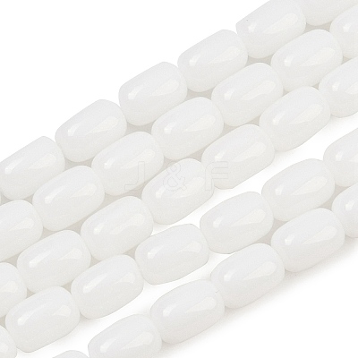 Opaque Glass Beads Strands GLAA-Z015-02-1