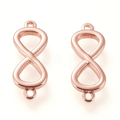 Brass Links Connectors KK-L006-004RG-1