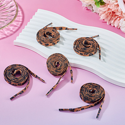 5 Pairs Polyester Cord Shoelace FIND-TA0009-64B-1