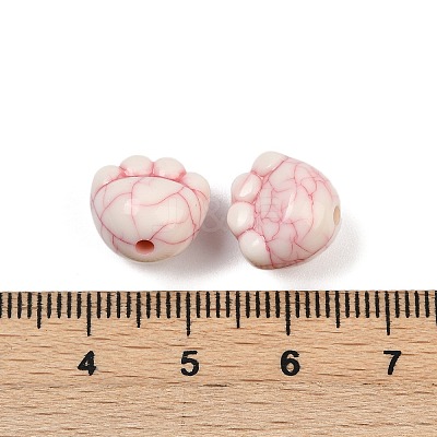 Acylic Imitation Turquoise Beads OACR-S047-03-1