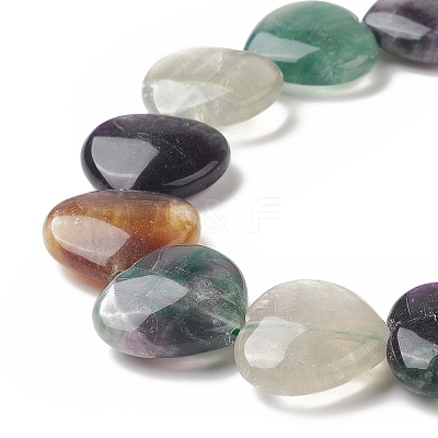 Natural Fluorite Beads Strands G-G996-B10-1