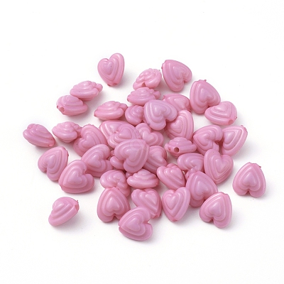 Opaque Acrylic Beads SACR-R827-02-1