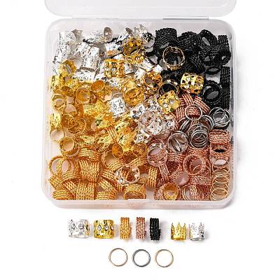Twisted Hair Coil Dreadlock Beads FIND-NB0001-57-1