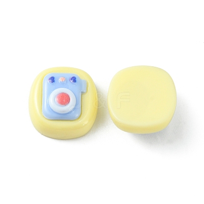 Opaque Cute Cartoon Resin Cabochons CRES-O006-06A-1