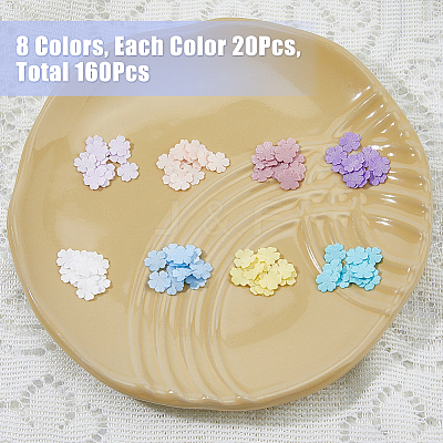 16Bags 8 Colors  Polyester Ornament Accessories DIY-FH0006-79-1