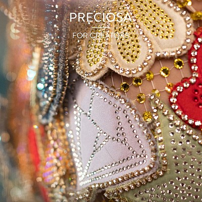 Preciosa® MAXIMA Crystal No Hotfix Flatback Stones Y-PRC-NSS10-00030-455-1