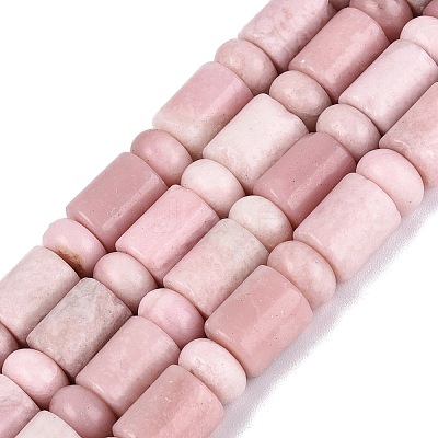 Natural Pink Opal Beads Strands G-Q616-09M-1
