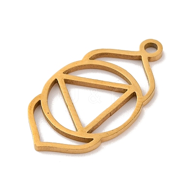 304 Stainless Steel Pendants STAS-M072-01B-1