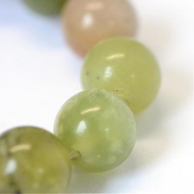 Natural Mixed Stone Round Bead Strands G-E334-8mm-23-1