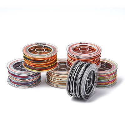 Segment Dyed Waxed Polyester Cord YC-C003-02-1