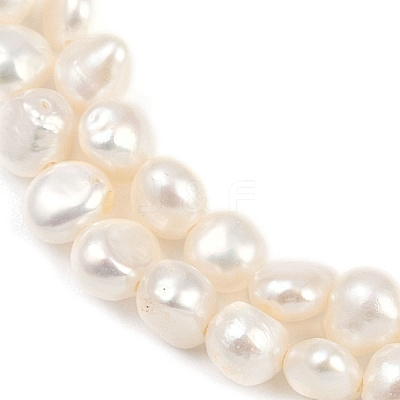 Natural Cultured Freshwater Pearl Beads Strands PEAR-P064-19D-13A-1
