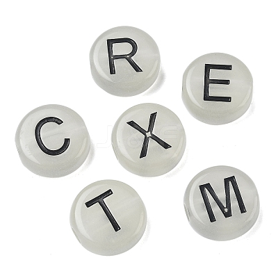 Opaque Acrylic European Beads MACR-K365-05-1