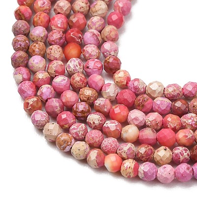 Natural Imperial Jasper Beads Strands G-L578-A09-1