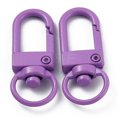 Zinc Alloy Baking Paint Swivel Snap Hooks Clasps PALLOY-H194-A04-1