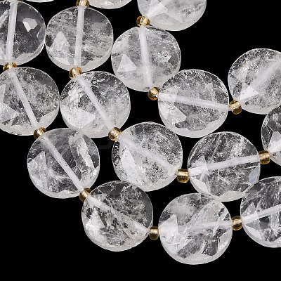 Natural Quartz Crystal Beads Strands G-L654-N06-01-1