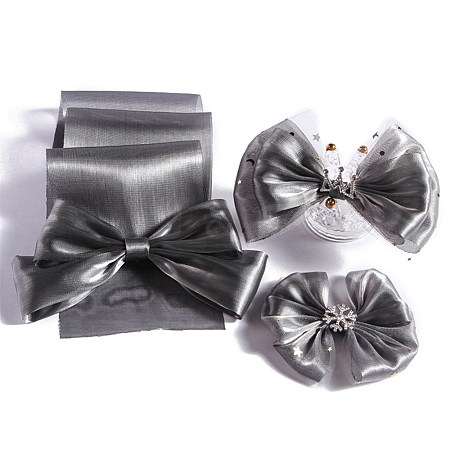 Polyester Ribbon for DIY Craft Gift Bouquet Wrapping Bow Making PW-WG8ABFF-03-1