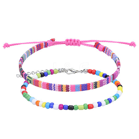 Rice Bead Woven Bracelet SH5319-3-1