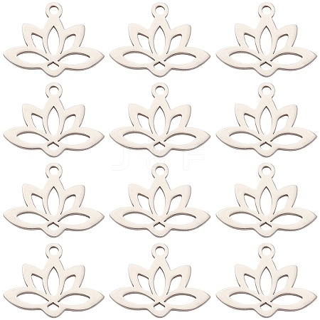 201 Stainless Steel Pendants STAS-SC0005-72P-1