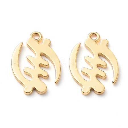 Brass Pendants KK-J278-20G-1