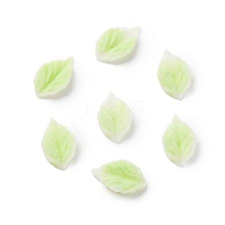 Leaf Opaque Resin Cabochons FIND-L019-04B-1