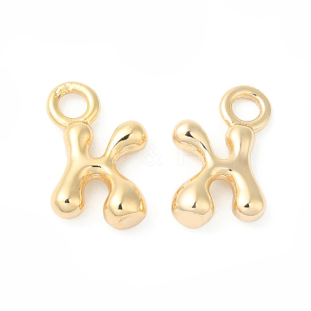 Brass Charms KK-P234-13G-K-1