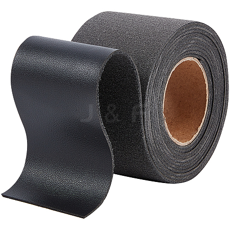 2M PVC Imitation Leather Ribbons SRIB-WH0011-125D-01-1