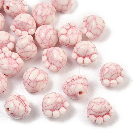 Acylic Imitation Turquoise Beads LS-OACR-S047-03-1