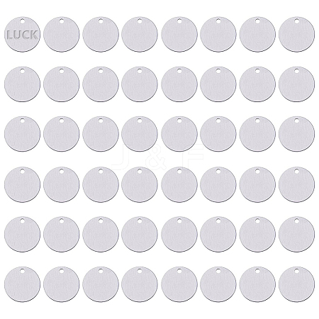 50Pcs Aluminum Pendants ALUM-BC0001-77-1