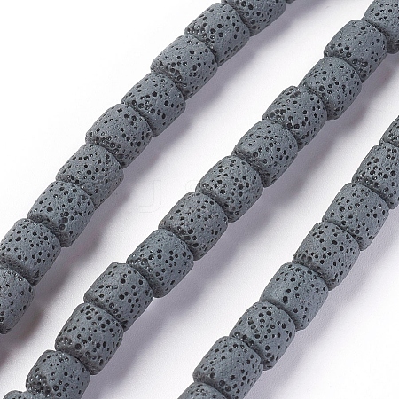 Natural Lava Rock Beads Strands G-F671-04A-12-1