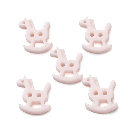 2-Hole Opaque Resin Buttons RE-CBA3698-23-1