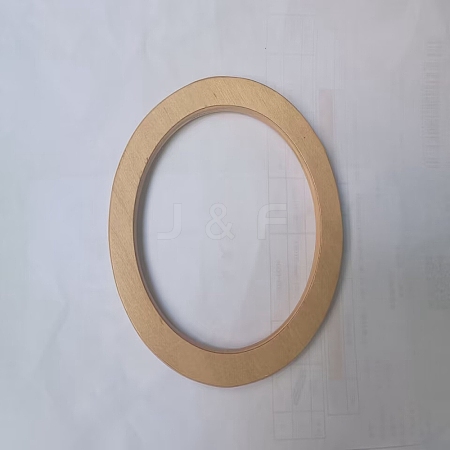 Wood Round Shaped Handles Replacement DIY-WH0246-98D-1