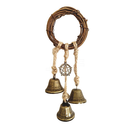 Witch Bell Car Protection Witchcraft Wicca Wind Chime PW-WG12271-03-1