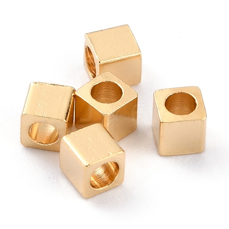 Brass Spacer Beads KK-O133-209B-G-1