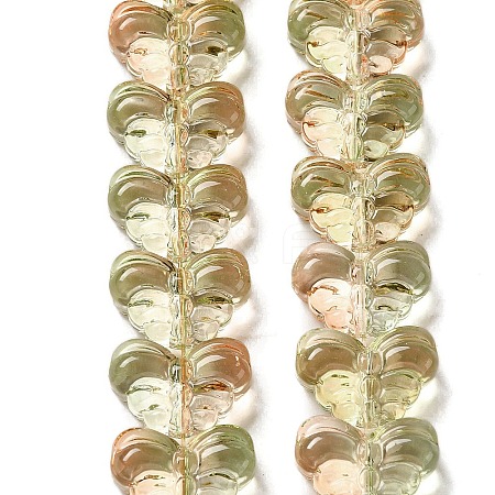 Transparent Glass Beads Strands GLAA-E049-01D-1