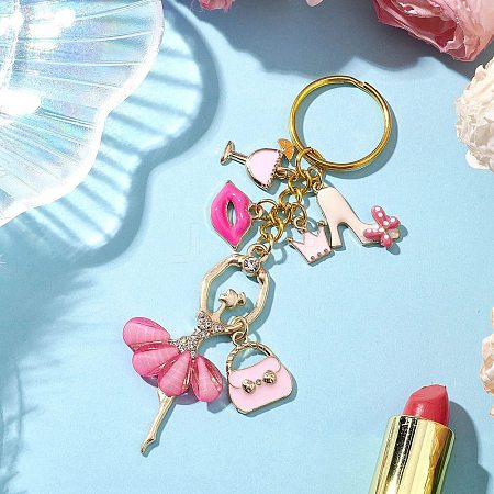 Alloy Enamel Keychain KEYC-JKC01113-1