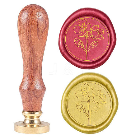 Wax Seal Stamp Set AJEW-WH0131-481-1