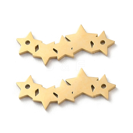 Ion Plating(IP) 304 Stainless Steel Connector Charms STAS-Q303-26G-1