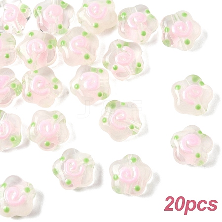 20Pcs Transparent Acrylic Beads FIND-YW0008-96B-1
