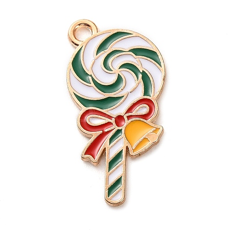 Alloy Enamel Pendants ENAM-B030-02G-10-1