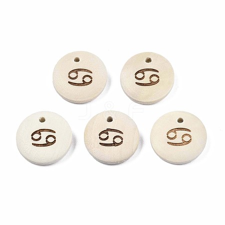 Laser Out Wood Pendants LS-WOOD-S053-51G-1