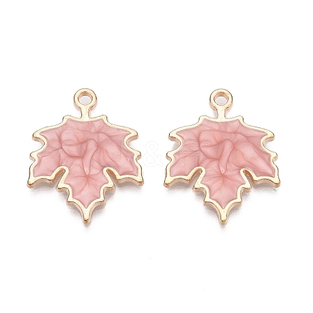 Autumn Theme Zinc Alloy Pendants X-ENAM-I023-06KCG-04-1